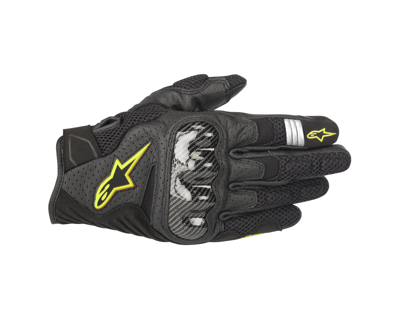 Alpinestars Men's SMX-1 Air V2 Glove Yellow Black