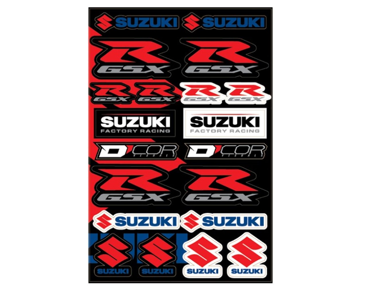 Suzuki GSX-R Superbike Decal Sheet 4320-2249
