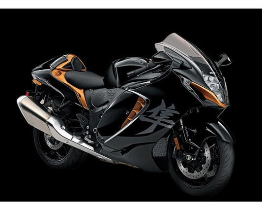 Suzuki Rear Single Seat Cowl Black/Gold 2022+ Hayabusa GSX1300R 45500-10800-B5L