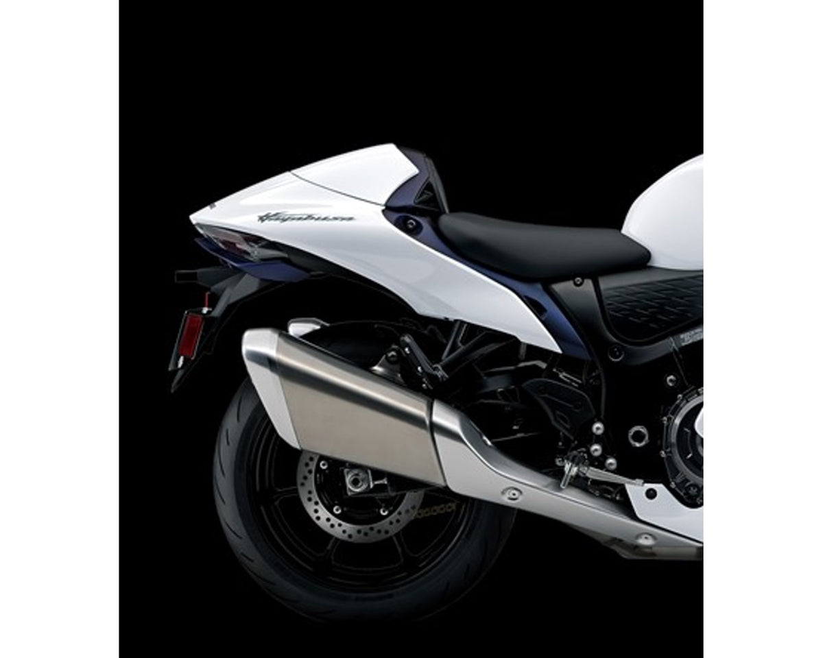 Suzuki Rear Single Seat Cowl White/Blue 2022+ Hayabusa GSX1300R 45500-10800-B5N
