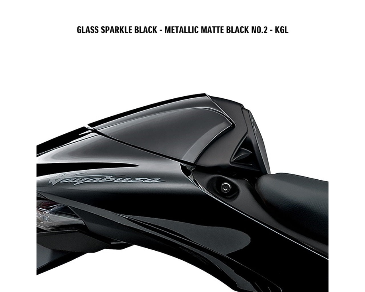 Suzuki Hayabusa Rear Seat Cowl Black 2023+ GSX1300R 45500-10800-KGL