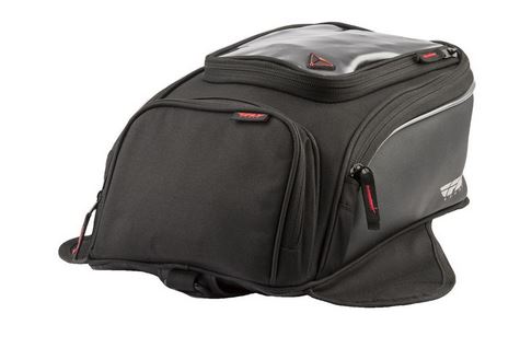 Fly Racing Small Magnetic 7.5 Liter Tank Bag Black