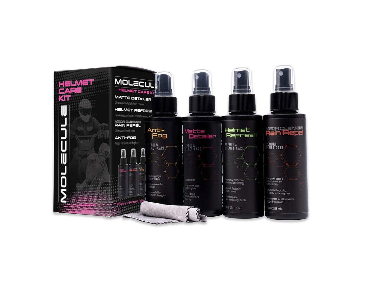 Molecule Helmet Care Kit 4 Bottle MATTE Helmets 6300-0904-04