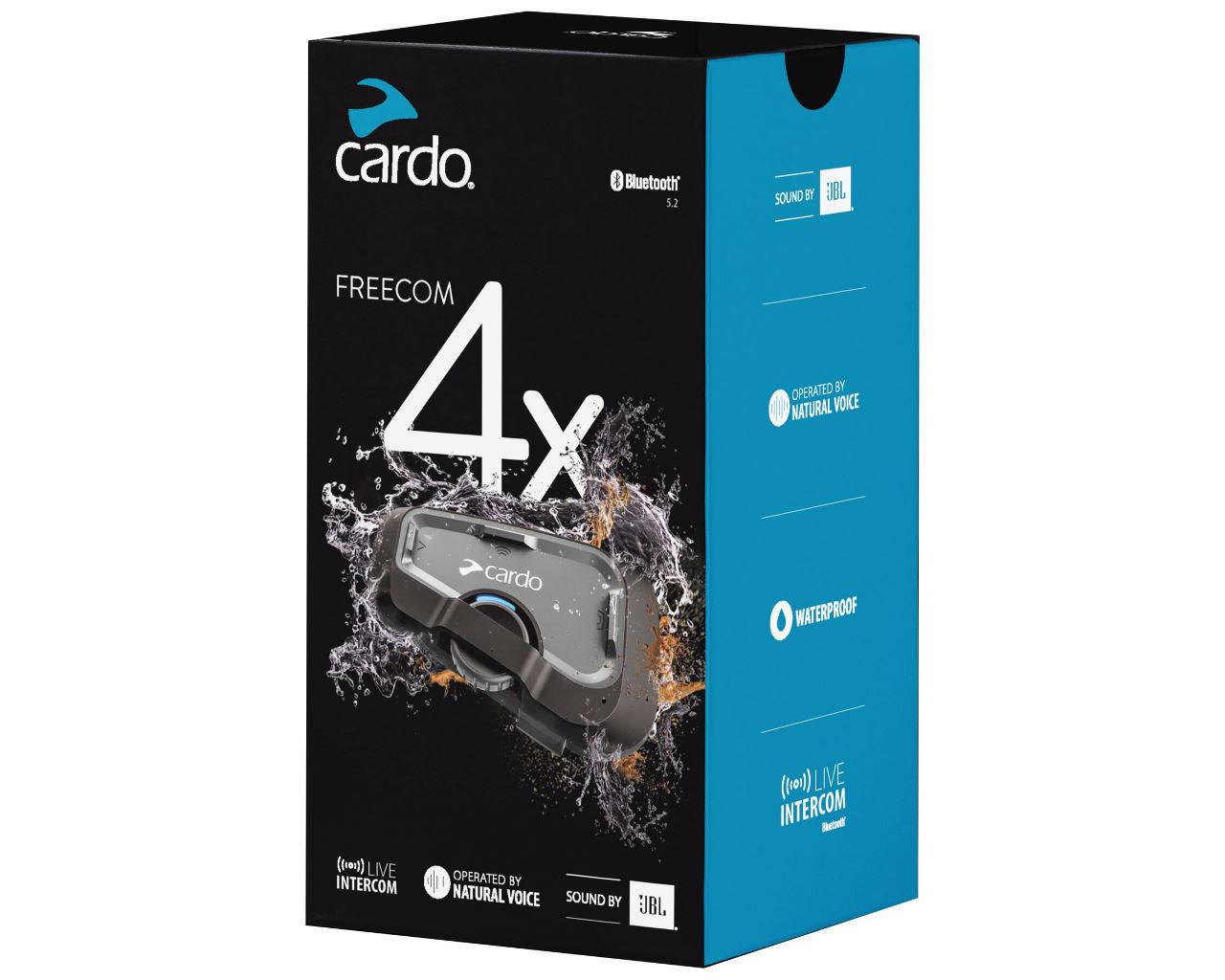 Cardo Freedom 4X Bluetooth Headset Kit Single FRC4X00 71-5040