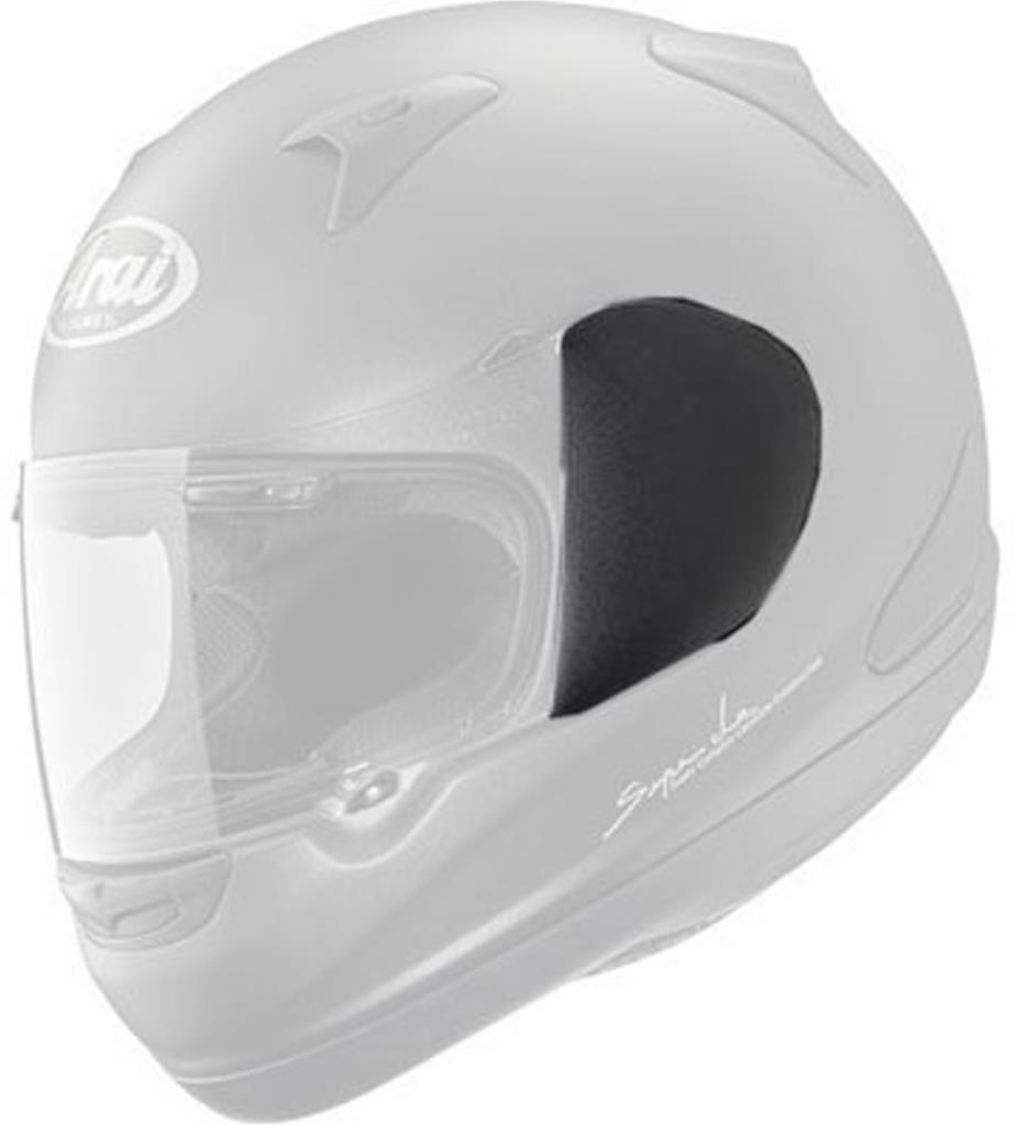 Arai Helmet SAI Shield Cover RX-Q Vector-2 Sig-2 Defiant Corsair V Gloss Black