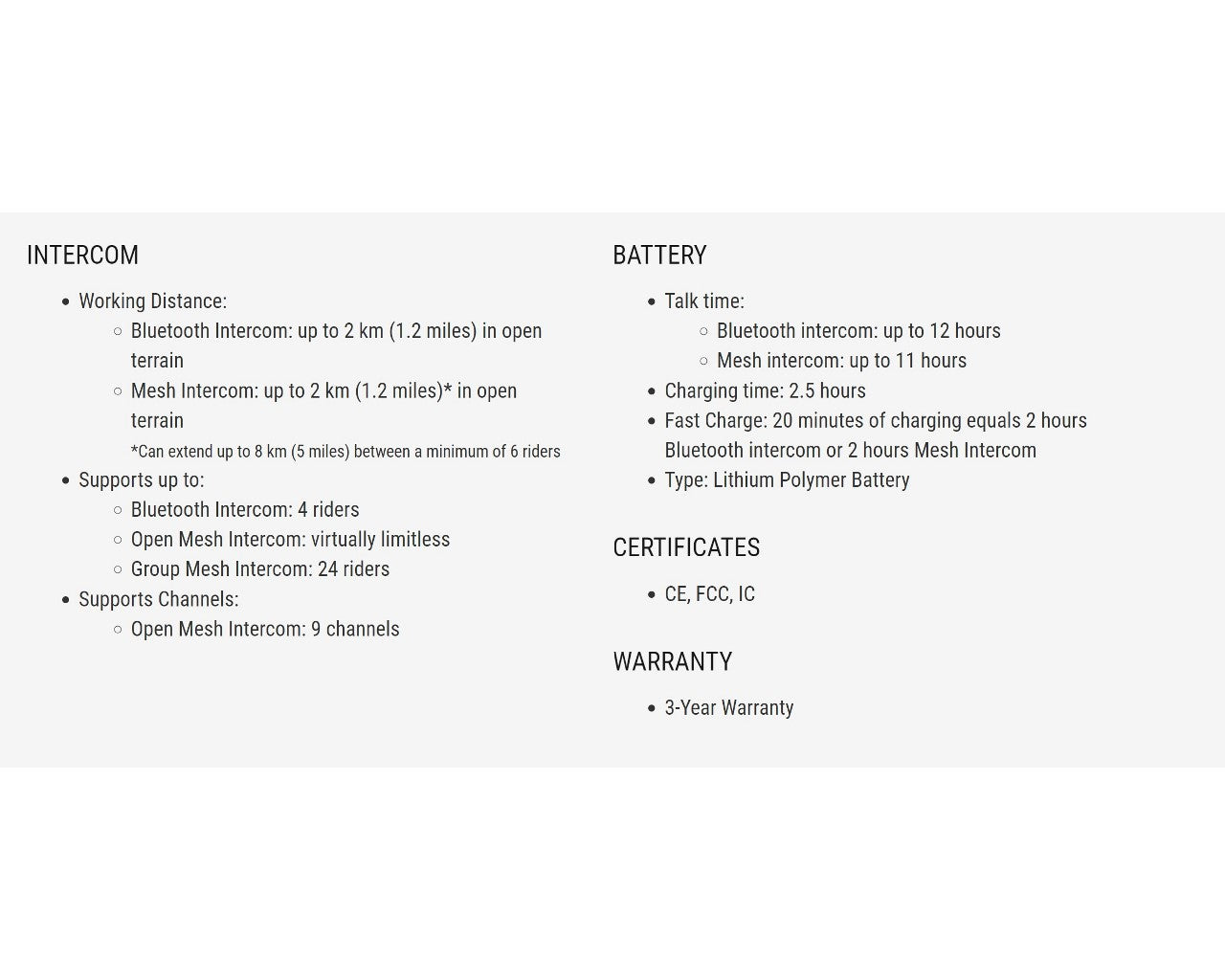 Sena 50S Dual Pack Bluetooth/Mesh Helmet Communication System Harman Kardon