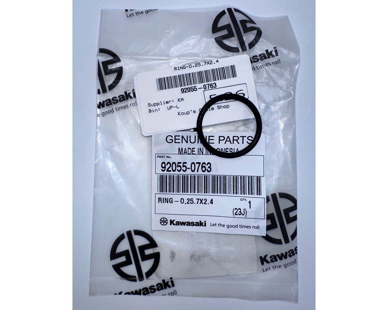 Kawasaki OEM O-Ring Stator Cover KL110 KLX140 92055-0763
