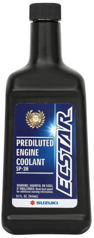 Suzuki ECSTAR 50/50 Pre-Diluted Engine Coolant 1 Quart 990A0-02E10-01Q