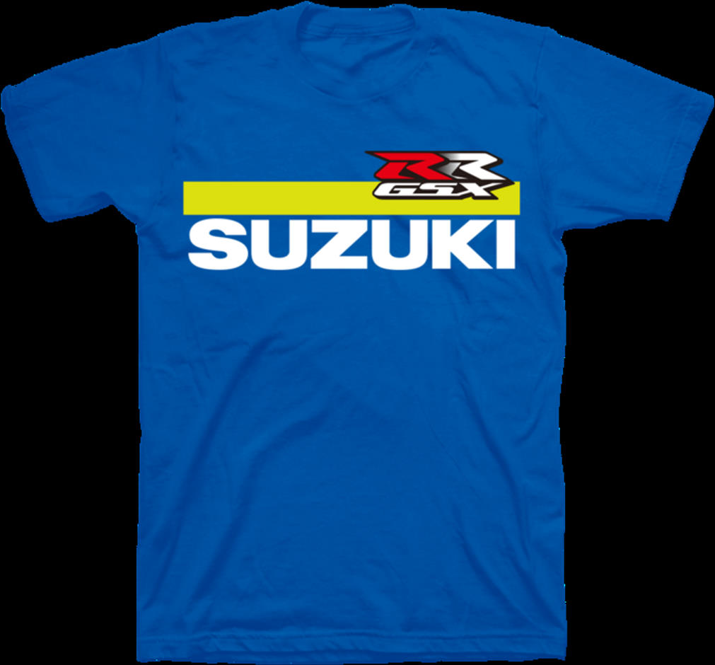 Suzuki GSX-RR MotoGP Short Sleeve T-Shirt Blue