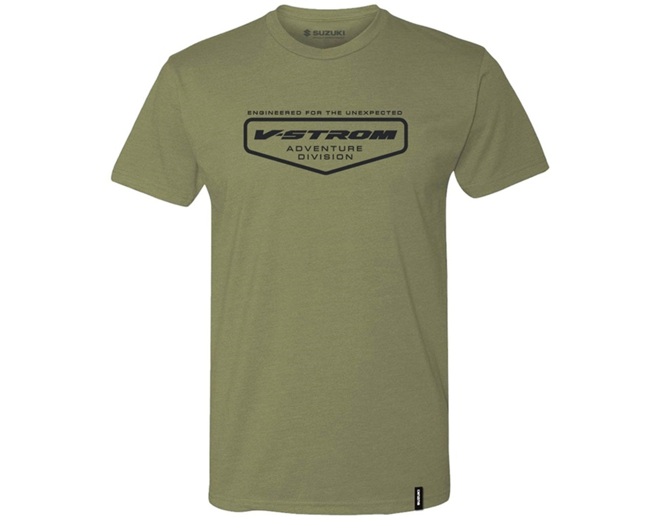Suzuki V-Strom Badge T-Shirt Green