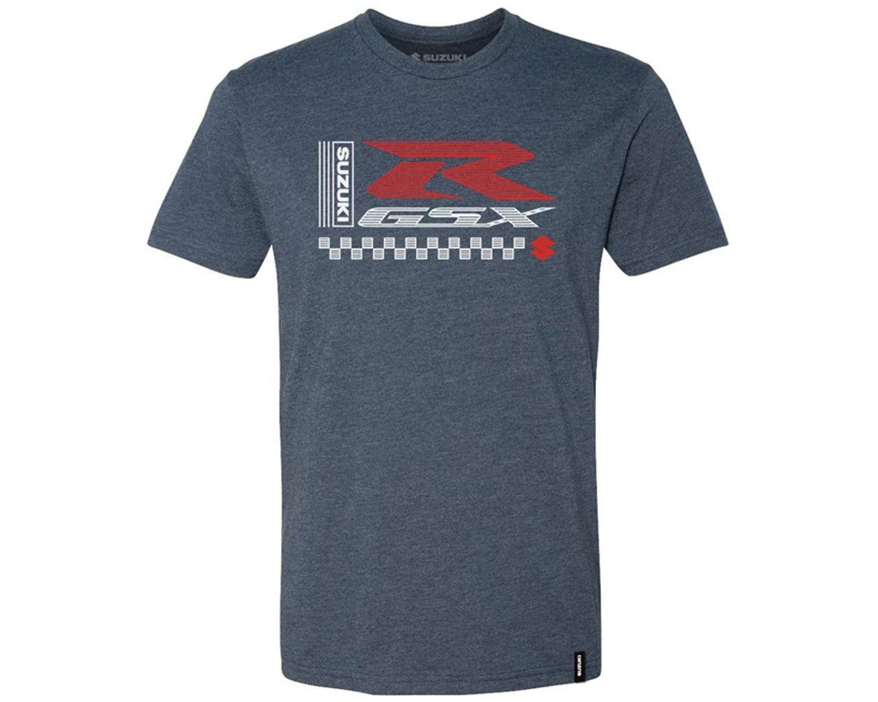 Suzuki GSX-R Retro Navy T-Shirt Blue