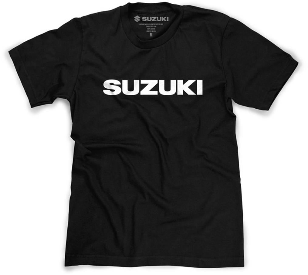 Suzuki Logo Short Sleeve T-Shirt Black
