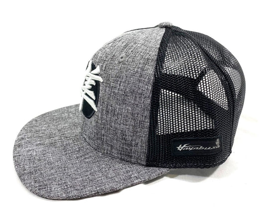 Suzuki Hayabusa Kanji Dark Heather Snap Back Hat 990A0-17199