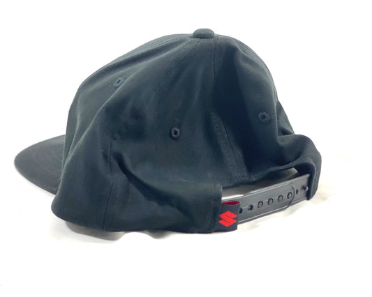 Suzuki Baseball Cap Black Snap Back 990A0-17202-BLK