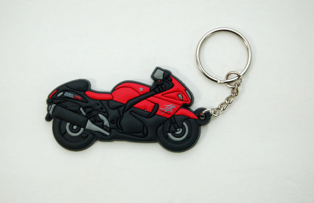 Suzuki GSX1300R Hayabusa 3D Keychain Keyfob Red 990A0-19108