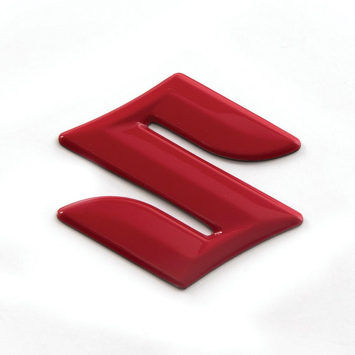 Suzuki S Red Logo 3D Emblem Decal 990A0-94020