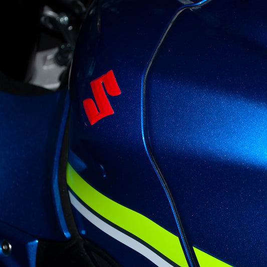 Suzuki S Red Logo 3D Emblem Decal 990A0-94020