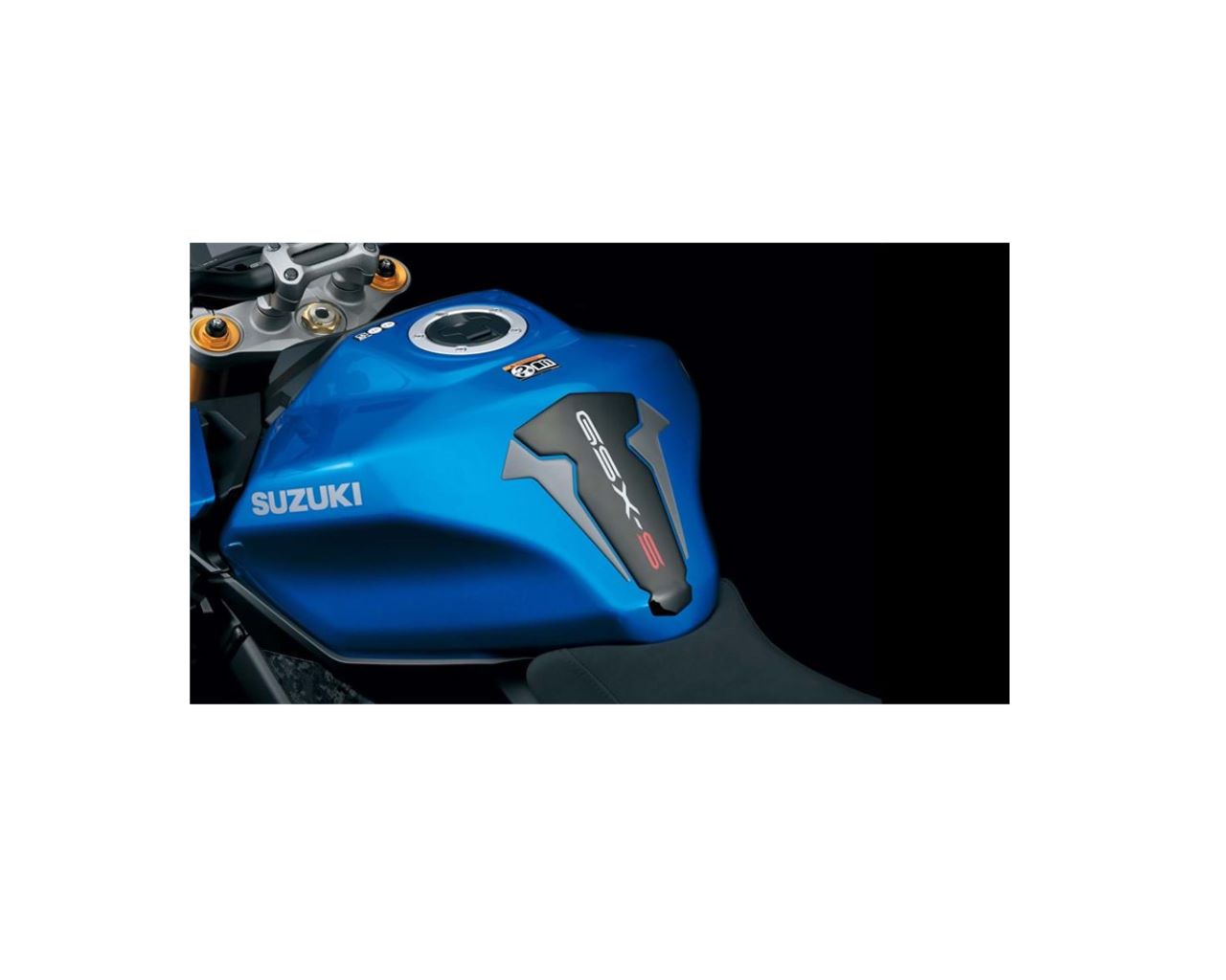 Suzuki Logo Tank Pad Vertical GSX-S GT 1000 99180-48K00-BLK