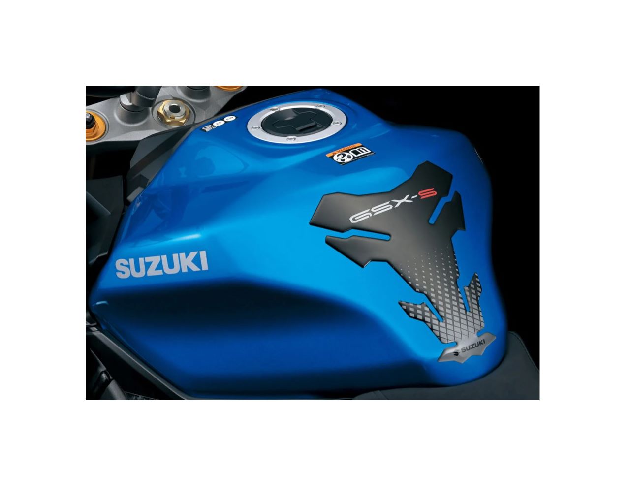 Suzuki Logo Tank Pad Horizontal GSX-S GT 1000 99180-48K00-BLK