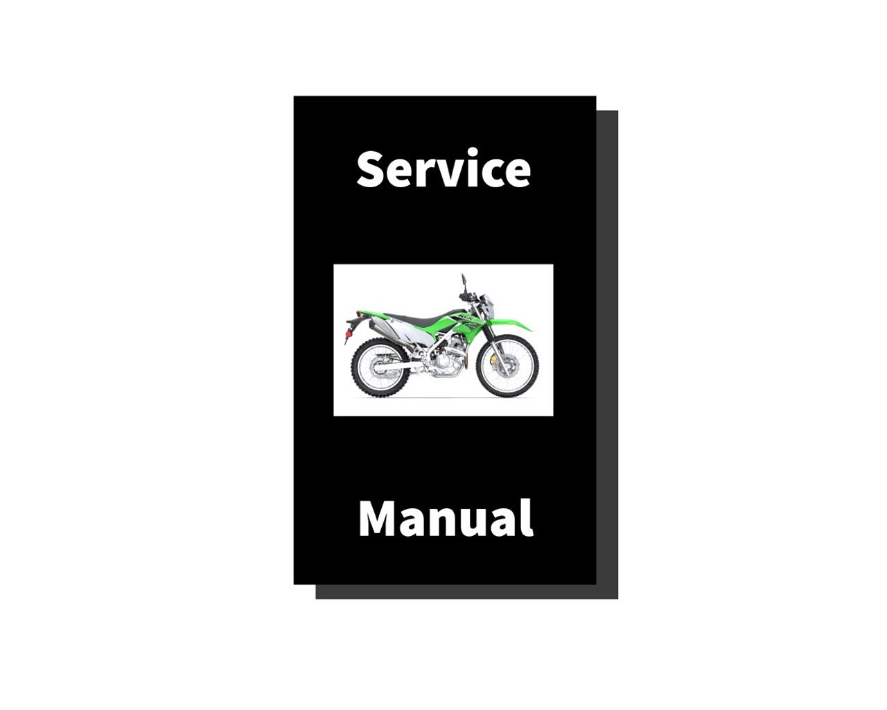 Kawasaki Factory OEM Service Manual 2023+ KLX230 S SM Dual Sport ABS 99832-0229-01