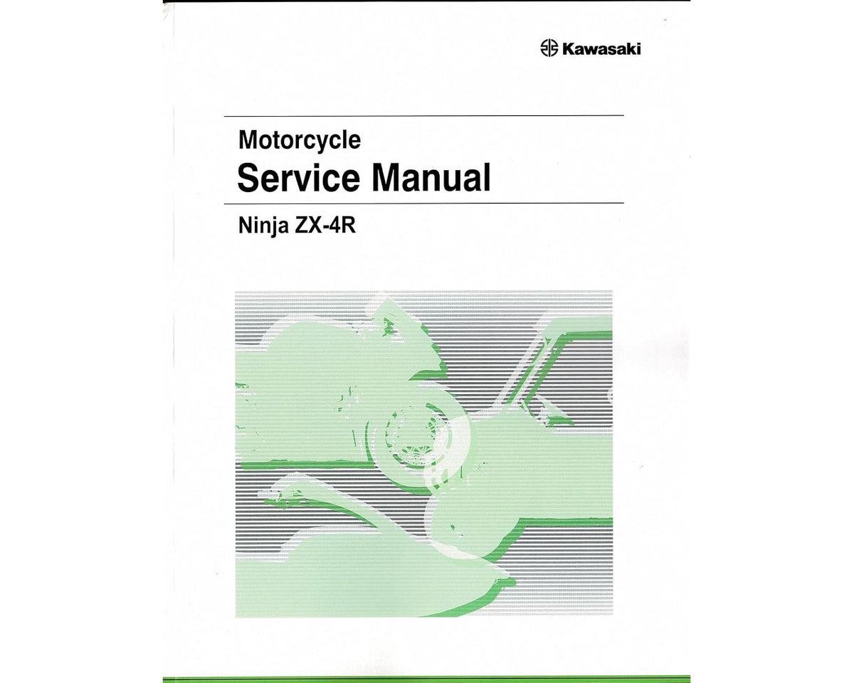 Kawasaki OEM Service Manual ZX4RR ZX400 Ninja 99832-0244-05