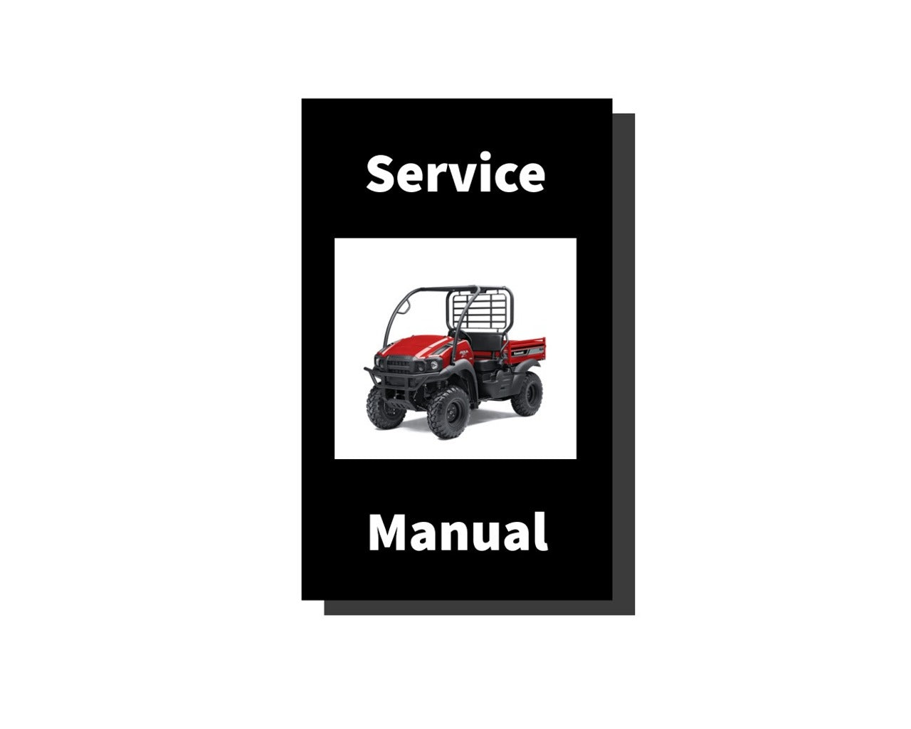 Kawasaki Factory OEM Service Manual Mule KAF400 610 2005-2016 99924-1349-14