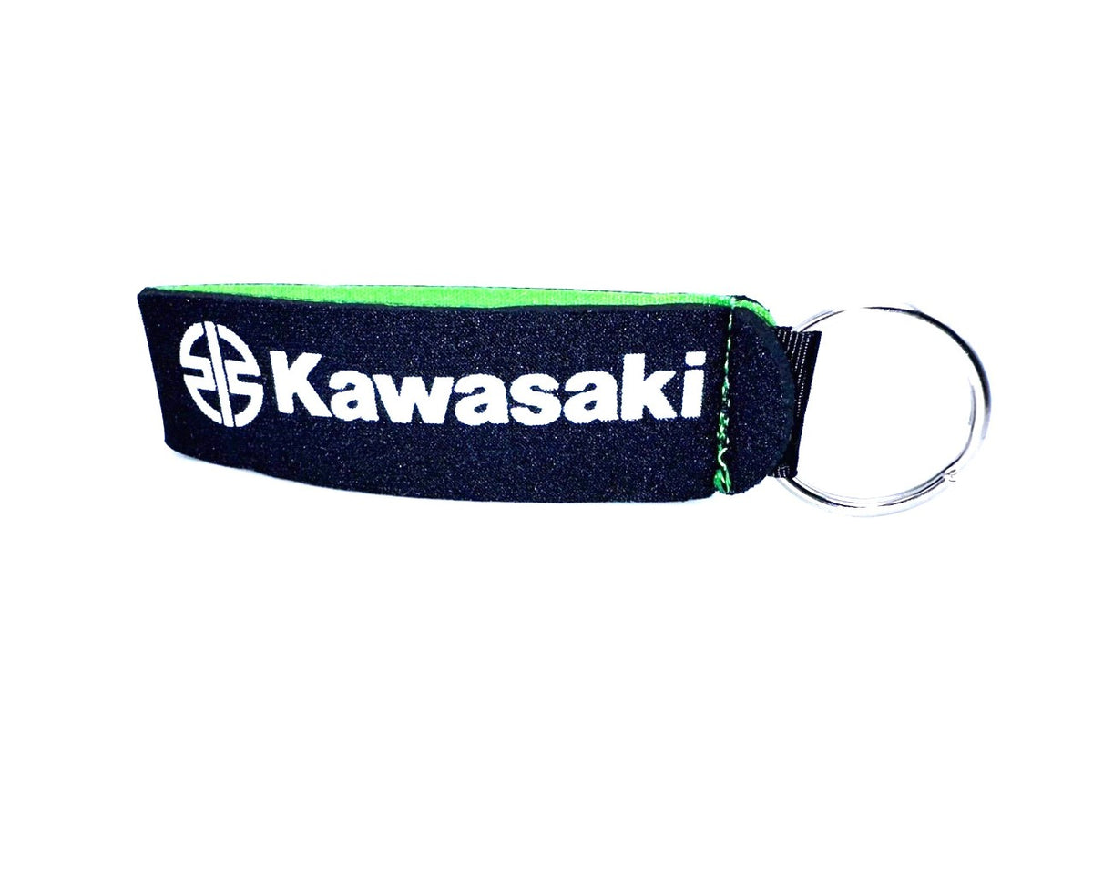 Kawasaki River Mark Soft Foam Keyfob Black 99969-3968