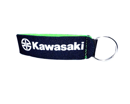 Kawasaki River Mark Soft Foam Keyfob Black 99969-3968