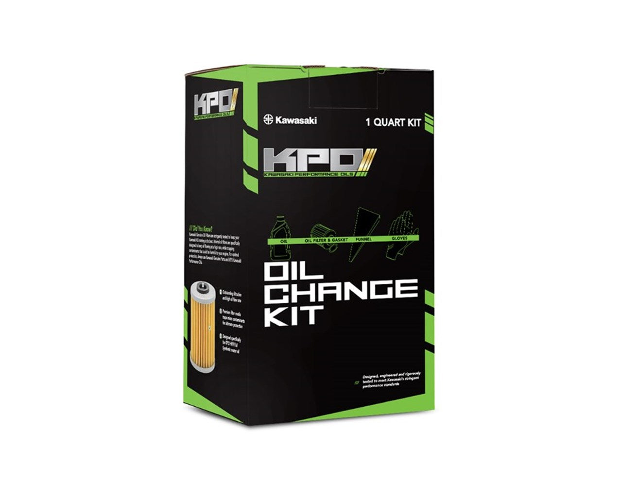 Kawasaki KPO Oil Change Kit KX250F KX450F 99974-0161