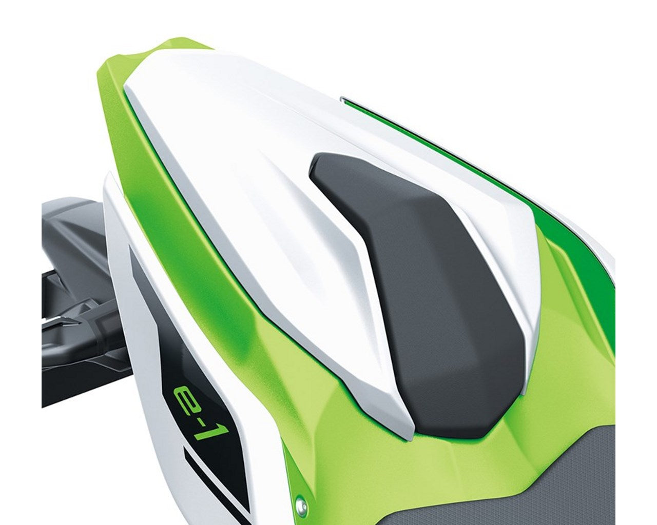 Kawasaki Seat Cowl Kit Metallic Silver Electric e-1 99994-1038-63S