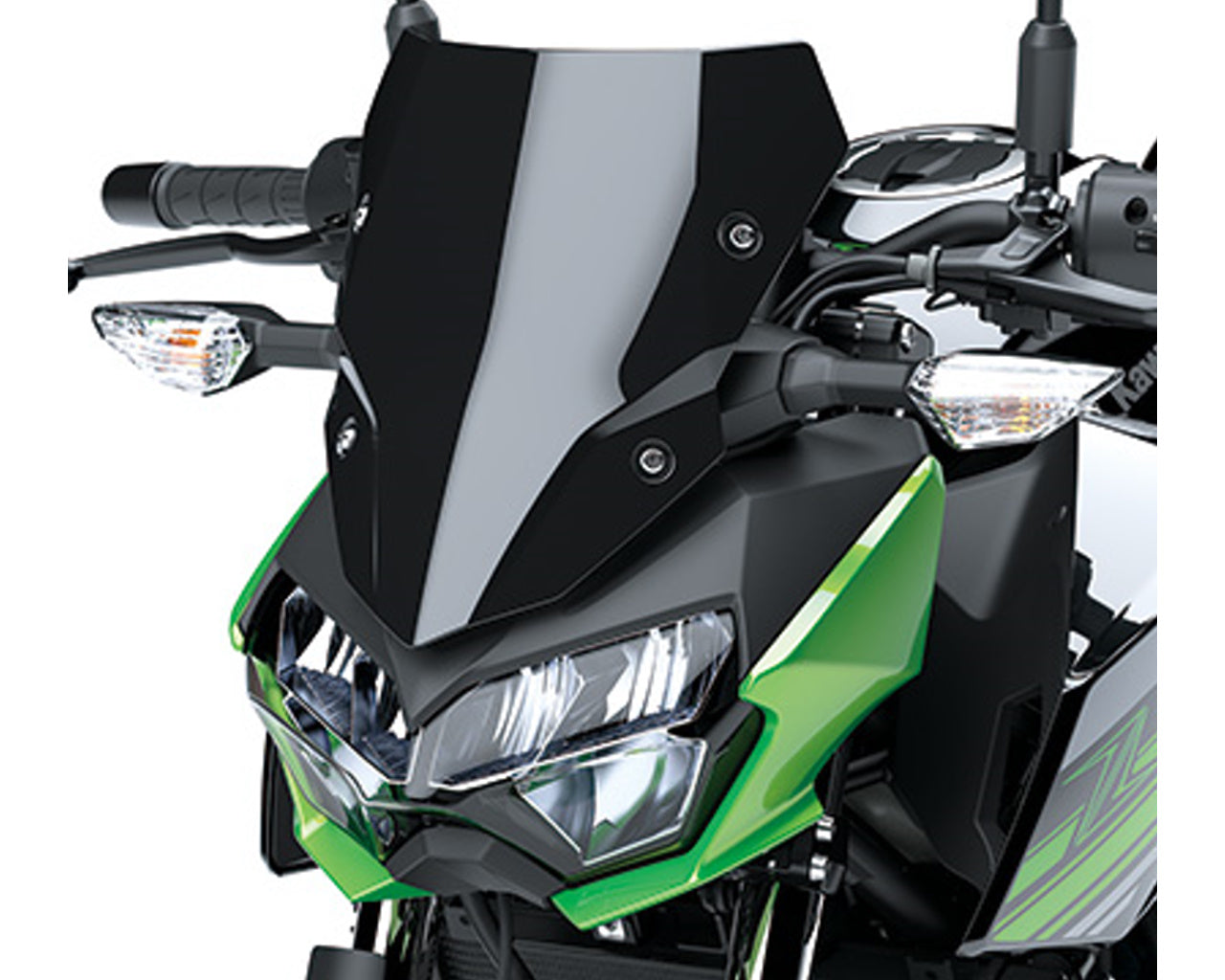 Kawasaki Meter Cover Windscreen Black Translucent Z400 99994-1128