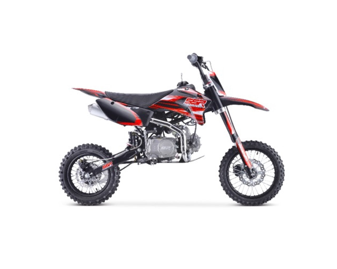 SSR Complete OEM Graphic Decal Kit SR125 TR SR140 TR BW A00742-02-00