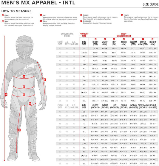 Alpinestars -Fluid Chaser MX OffRoad Jersey Black/White