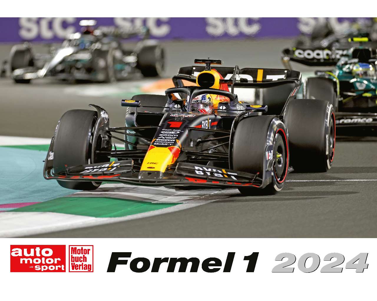 Formula 1 2024 F1 21"x17" Auto Motor Sport Calendar F1-CAL