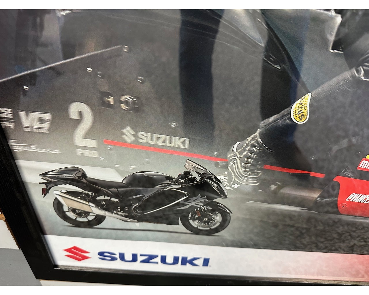 Suzuki Hayabusa Angelle Sampey NHRA Dealer Exclusive Poster GSXPOSTER22