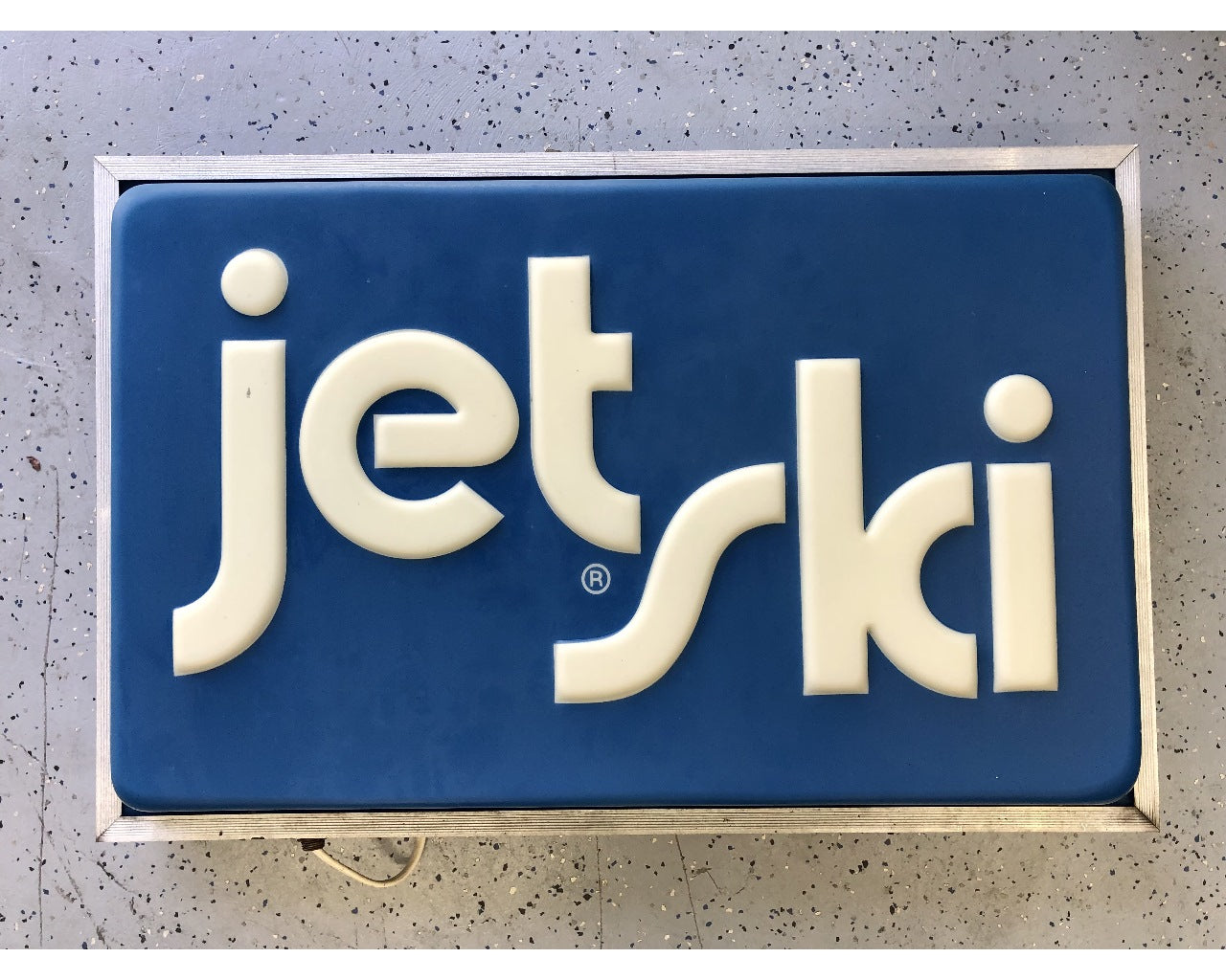 Kawasaki Factory Dealer Mule Jet Ski Lighted Outside Sign- 1990's IMG2798