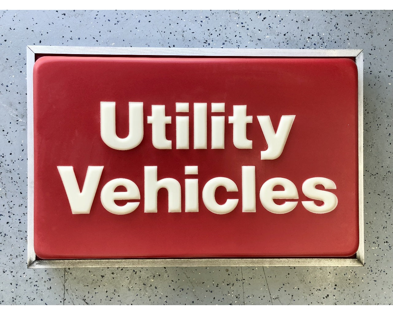 Kawasaki Factory Dealer Mule Utility Vehicle Lighted Outside Sign- 1990's IMG2799