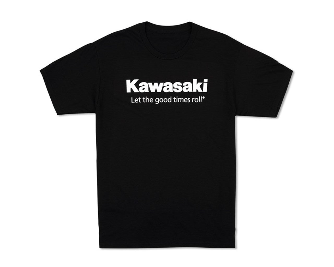 Kawasaki Let The Good Times Roll T-Shirt Black K002-2609-BK