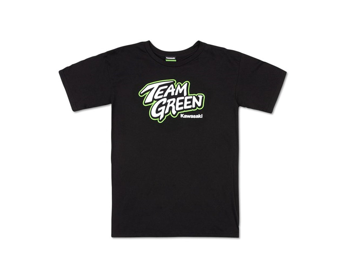 Kawasaki Team Green Logo T-Shirt Black