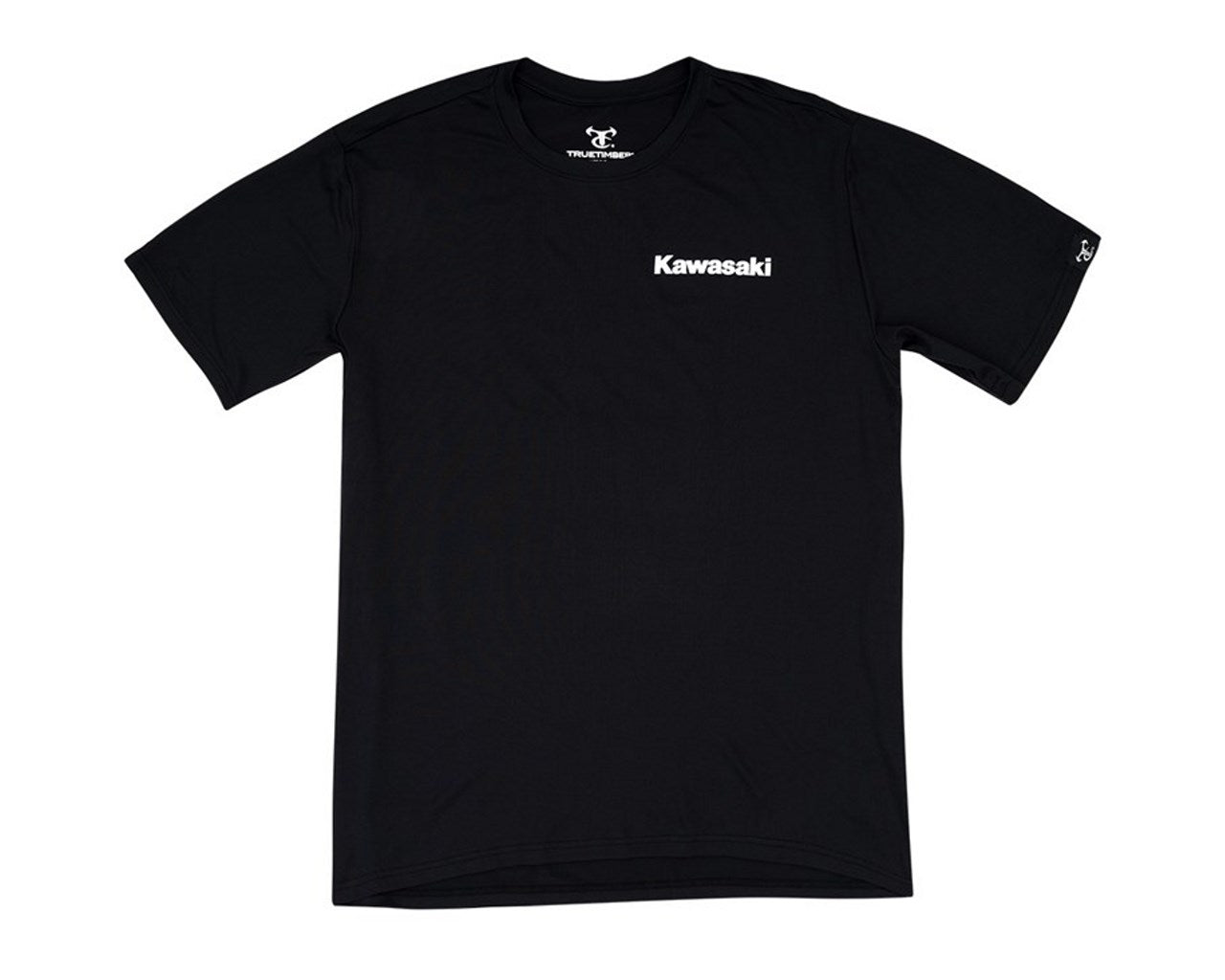 Kawasaki Strata Performance Adult T-Shirt Black