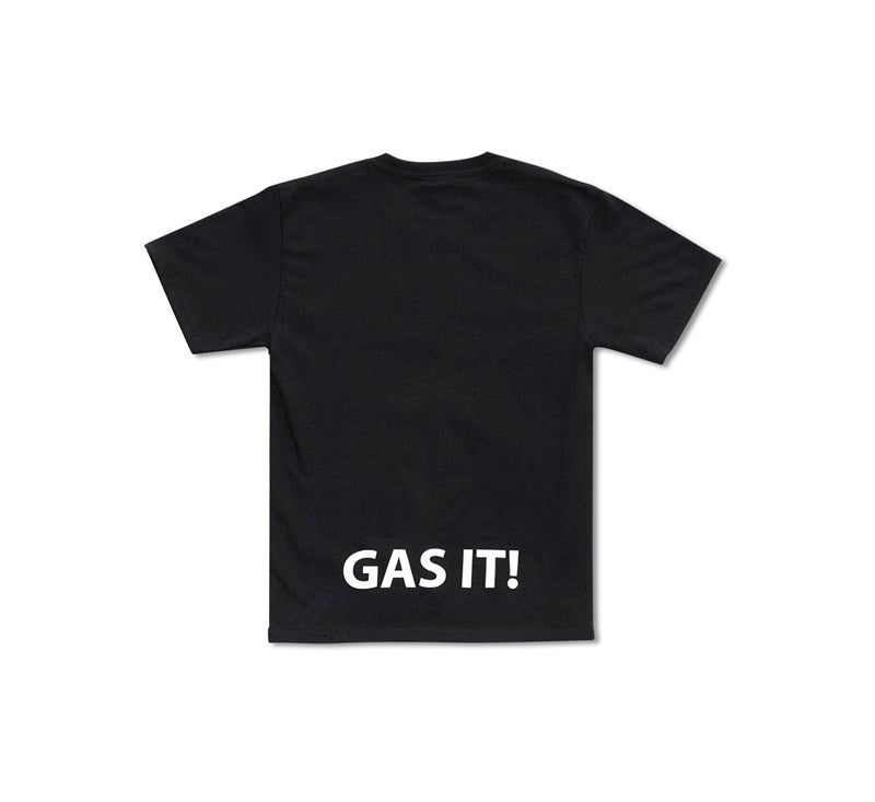 Kawasaki River Mark Logo Black Youth T-Shirt