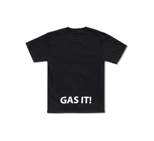 Kawasaki River Mark Logo Black Youth T-Shirt