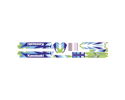 Kawasaki Elektrode Graphics Kit Blue K062-9517-BLNS