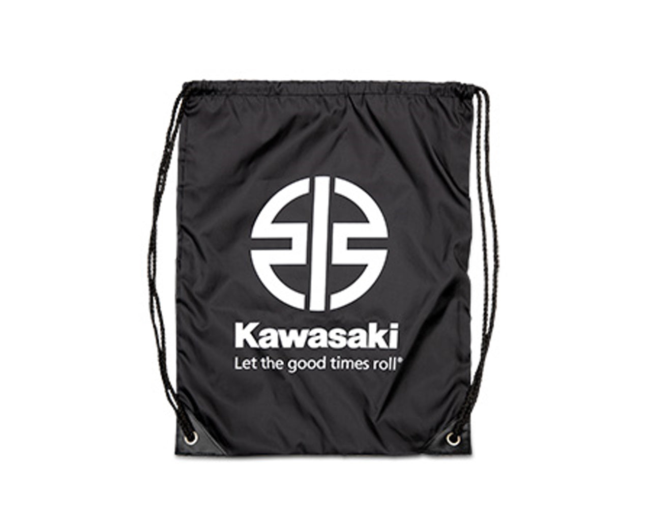 Kawasaki River Mark Clinch Drawstring Bag K063-8638-BKNS