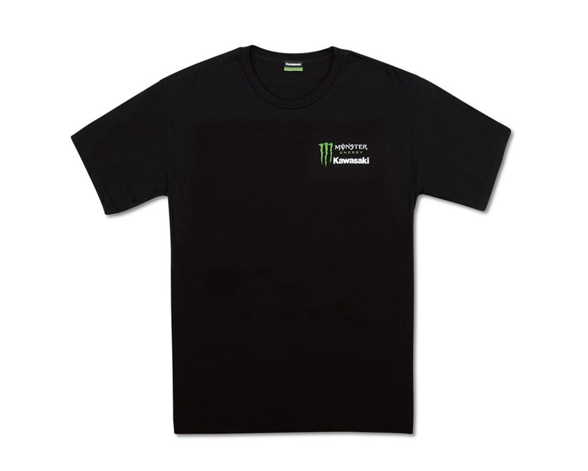 Kawasaki Monster Energy Team Short Sleeve Shirt Black