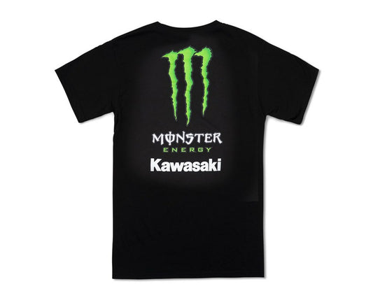 Kawasaki Monster Energy Team Short Sleeve Shirt Black