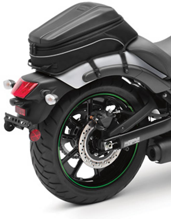 Kawasaki Soft Top Case for Vulcan "S" 2015-2022 6 21 Liter K57003-120 Black