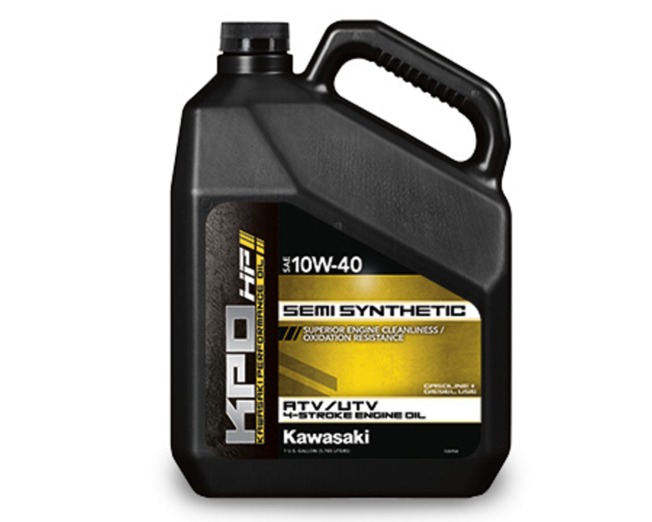 Kawasaki KPO UTV & ATV Semi-Synthetic 4-Stroke Engine Oil, Gallon, 10W-40 K61027-300-01G