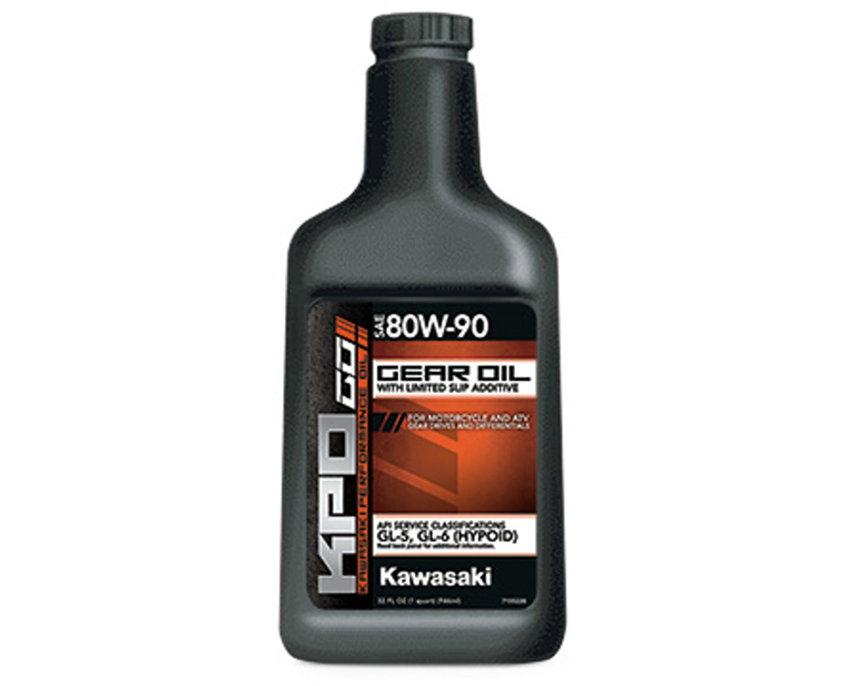 Kawasaki KPO Gear Oil with Limited Slip Additive, Quart, 80W-90 K6103G-103-01Q