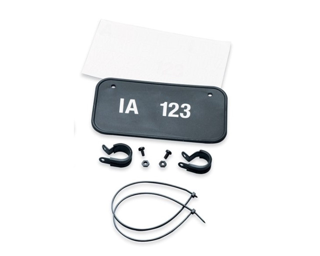 Generic License Plate Mounting Kit 7.5" x 4" ATV SXS K83100-620